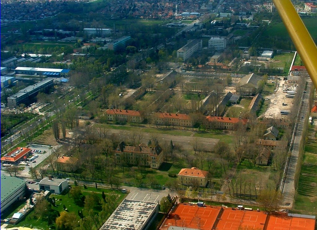 RUDOLF BARRACKS FROM THE AIR