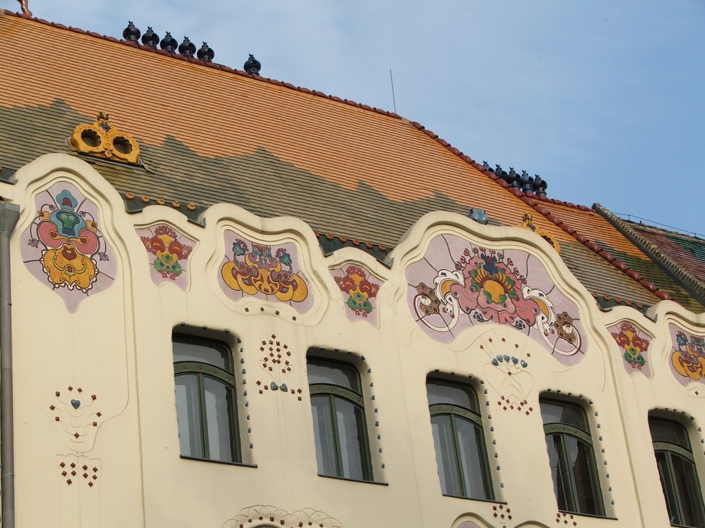 Kecskemét,-Cifra palota,-részlet