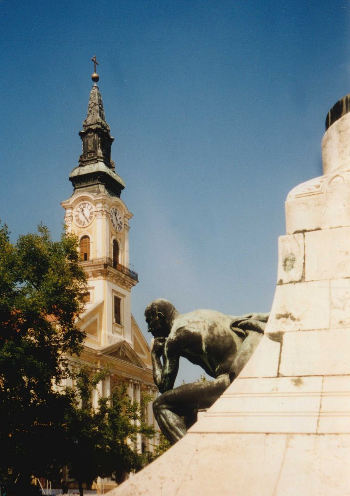 Kecskemét Platz der 5 Kirchen
