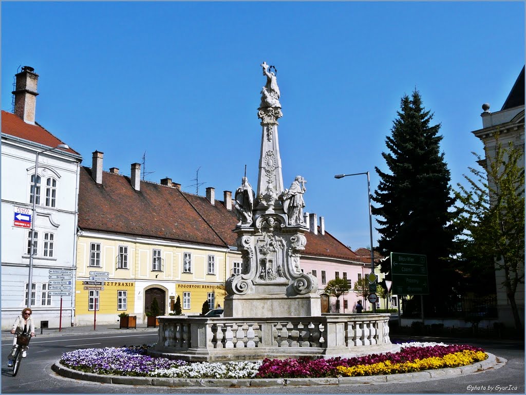Nepomuki Szent János emlékoszlop