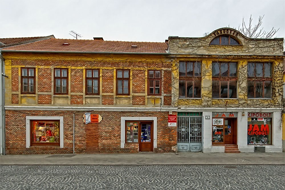 Mosonmagyaróvár, Magyar utca (panoráma 4 kép)