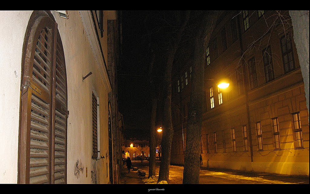 #156 Debrecen at night - Street Magic, Hungary