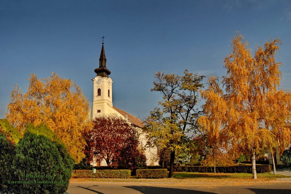 Church and autumn colours - Őszi színek - Heves DSC_9065-3