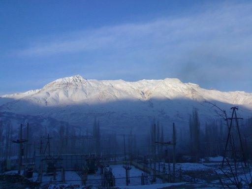 View on the Afghan mountains
