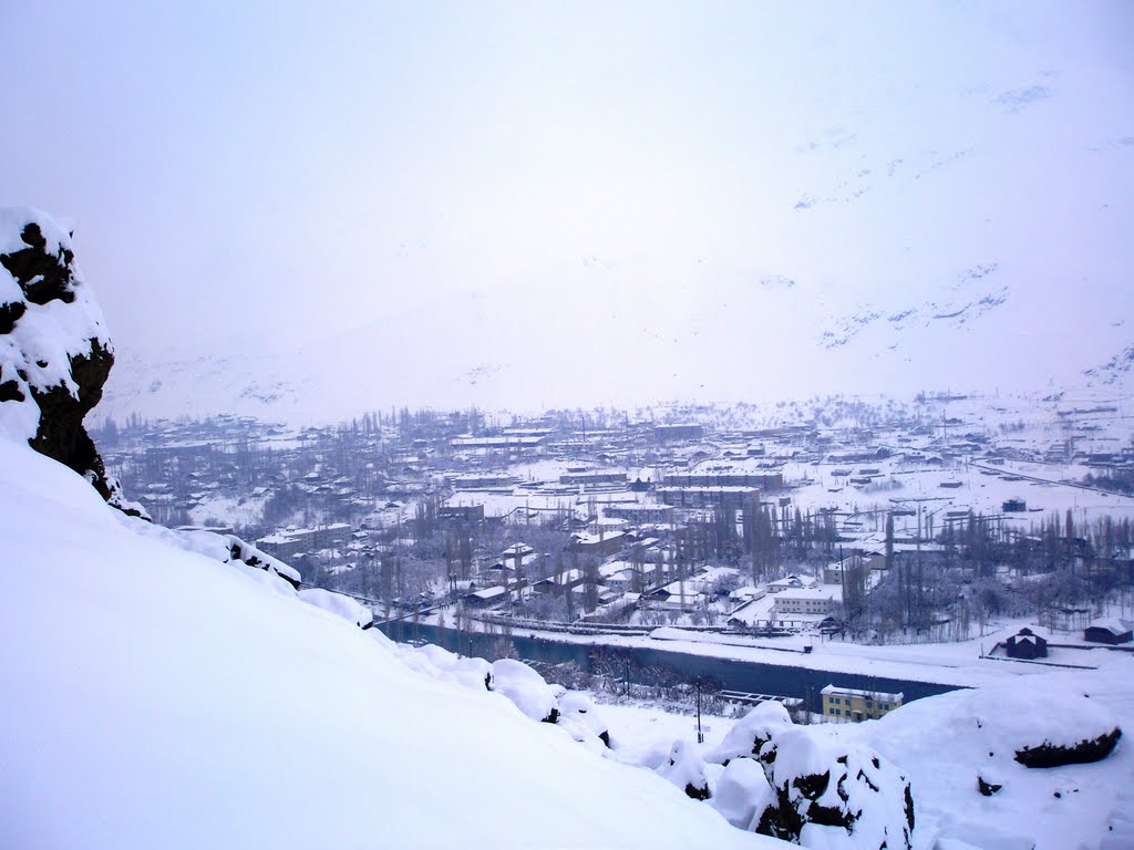 Sharifstroy,  Khorog - during winter