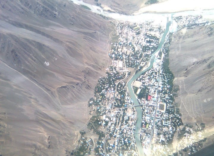 Khorog from Above