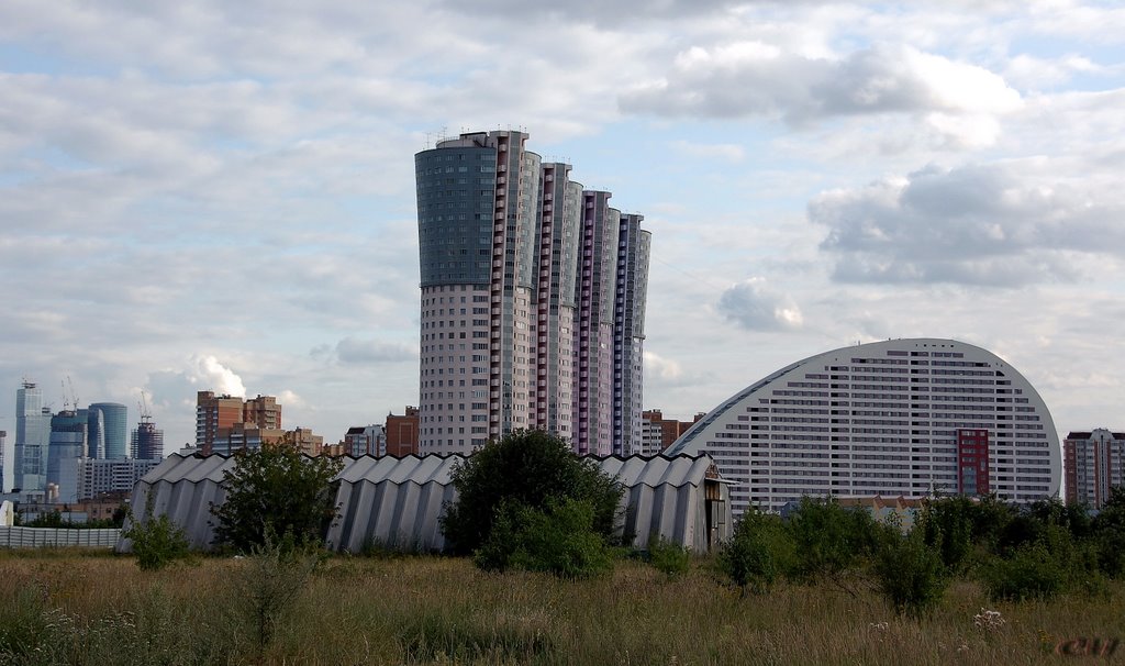 Москва. Ходынское поле с Улицы Авиаконструктора Микояна