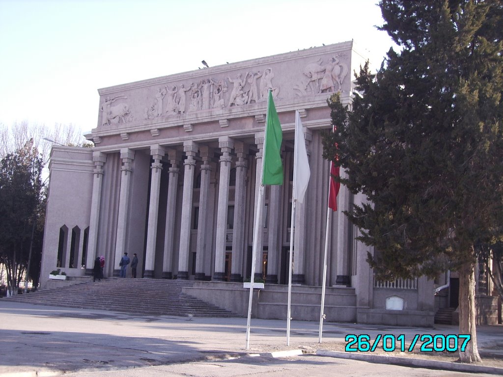 Kamoli Khujandi (ex-Pushkin) theater - Театр Камоли Худжанди (б. Пушкина)