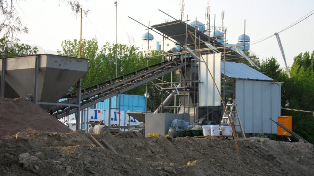 SR Batcher Plant in Khujand Site