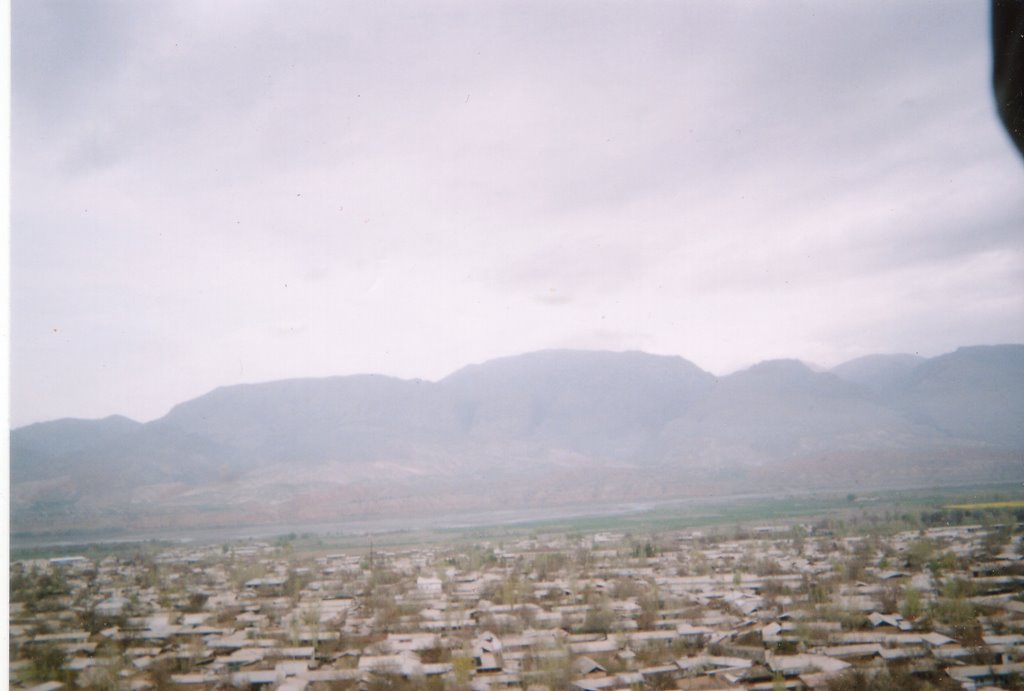 Zarafshan River from Penjikent
