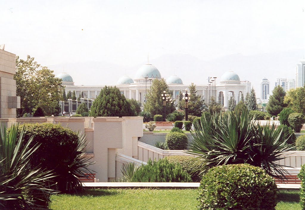 Palace from the president from Turkmenistan in Ashgabat