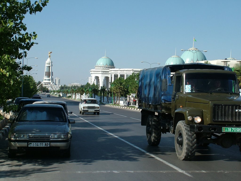 Ashgabat center, Turkmenistan