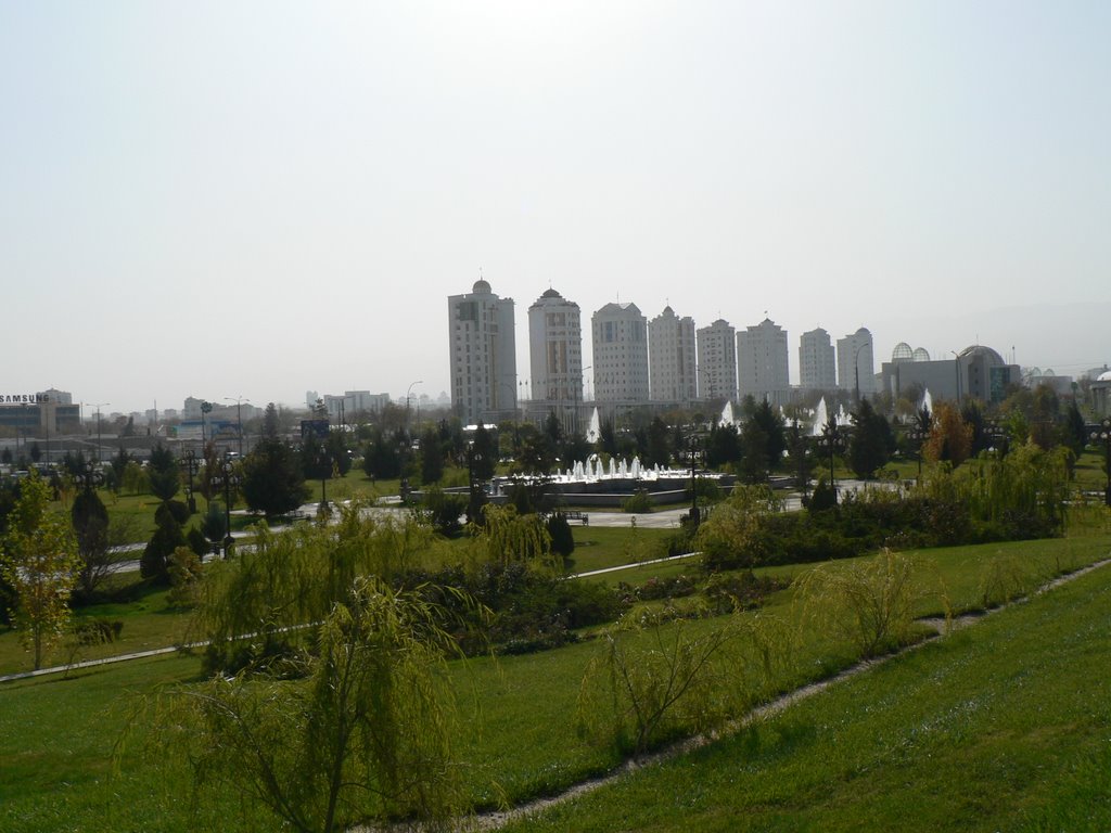 New residential houses in Ashgabat