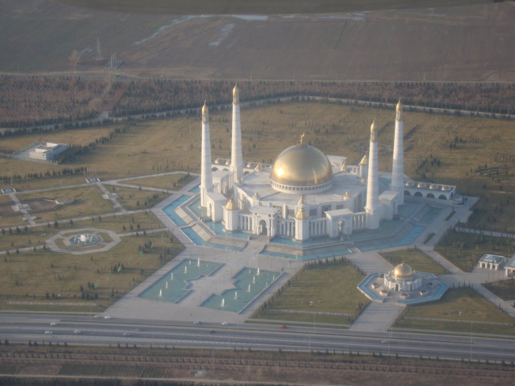 Not so far of Ashgabat, Turkmenistan.