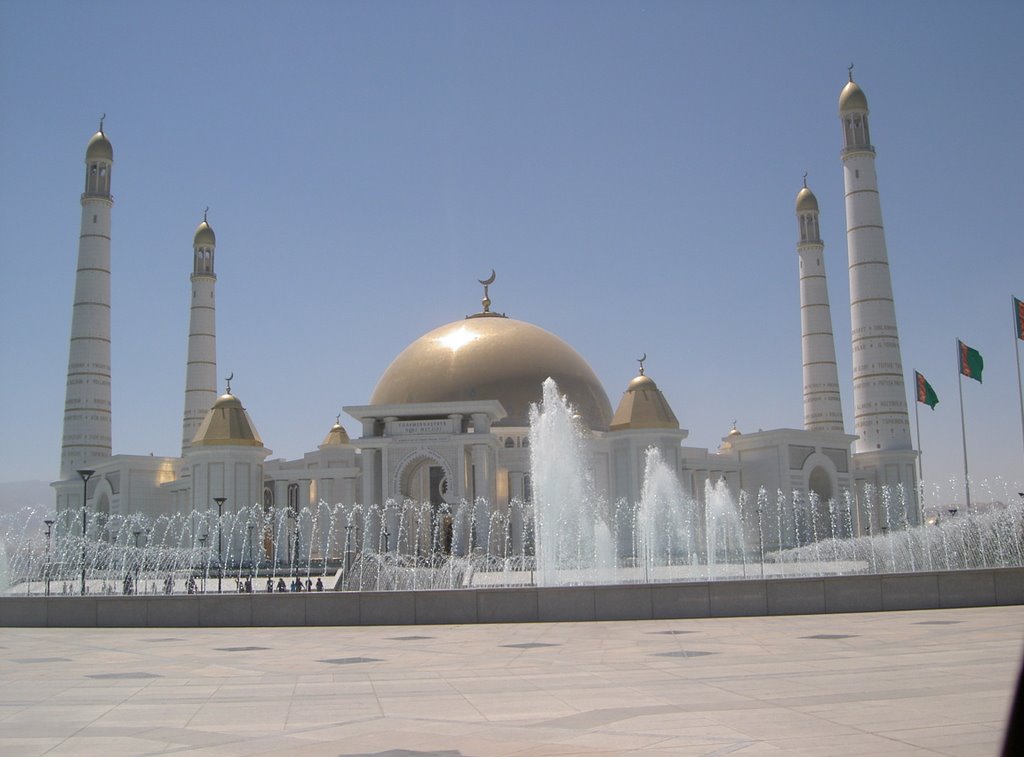 Turkmenistan Ashgabat new Mosque