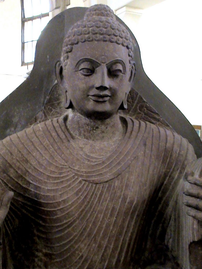 The World-Famous  Idol of Lord Budhha in Mathura Museum, Mathura, UP, India