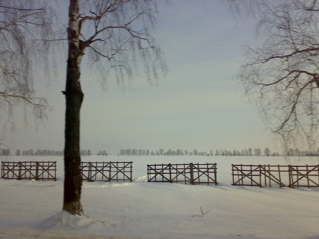 Зима. Метели
