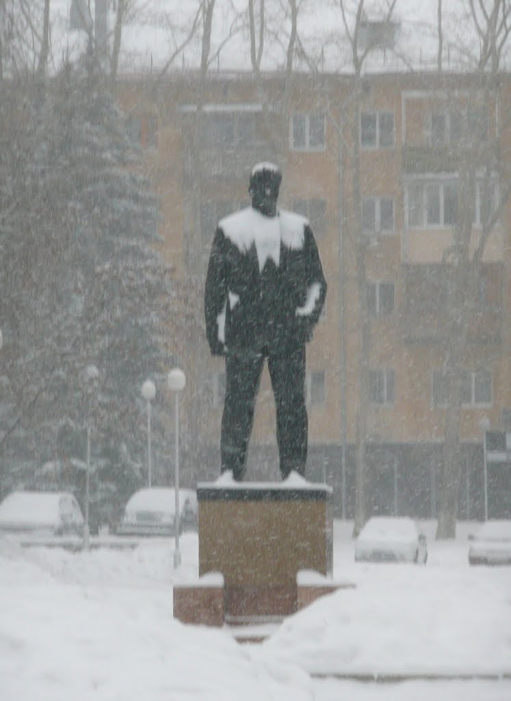 Majakovskij in snowstorm
