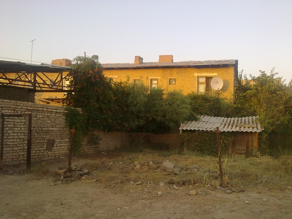 street of Bayramaly. улица Байрамали