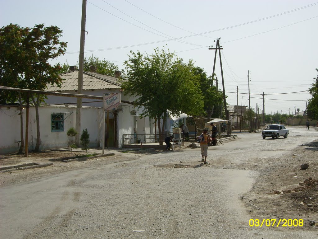 street of Bayramaly. улица Байрамали
