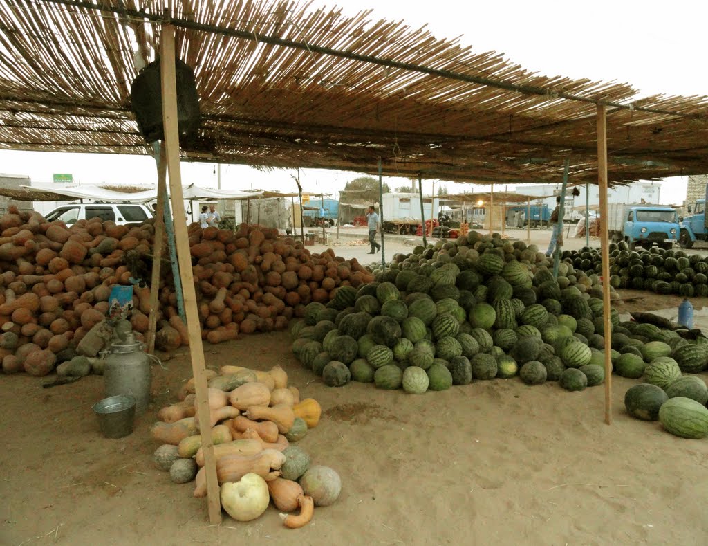 Rural Watermelon Stand (Mary, Turkmenistan)
