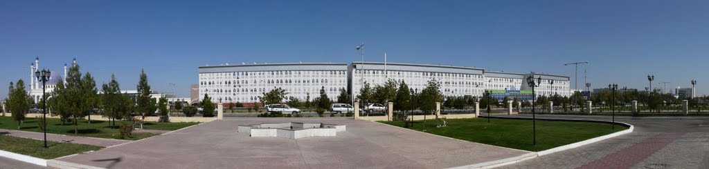 Мары, новый жилой дом - напротив гостиницы "Маргуш"