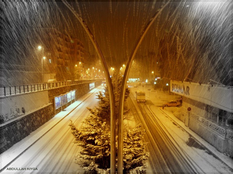 karda, eski tren yolu   *©Abdullah Kiyga