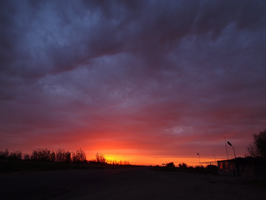 sunset at Uzbekistan(ウズベキスタン) 2011