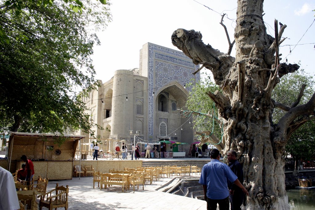 Bukhara - Liab-i-Khaouz basin and Nadir Divanbeg khanaka