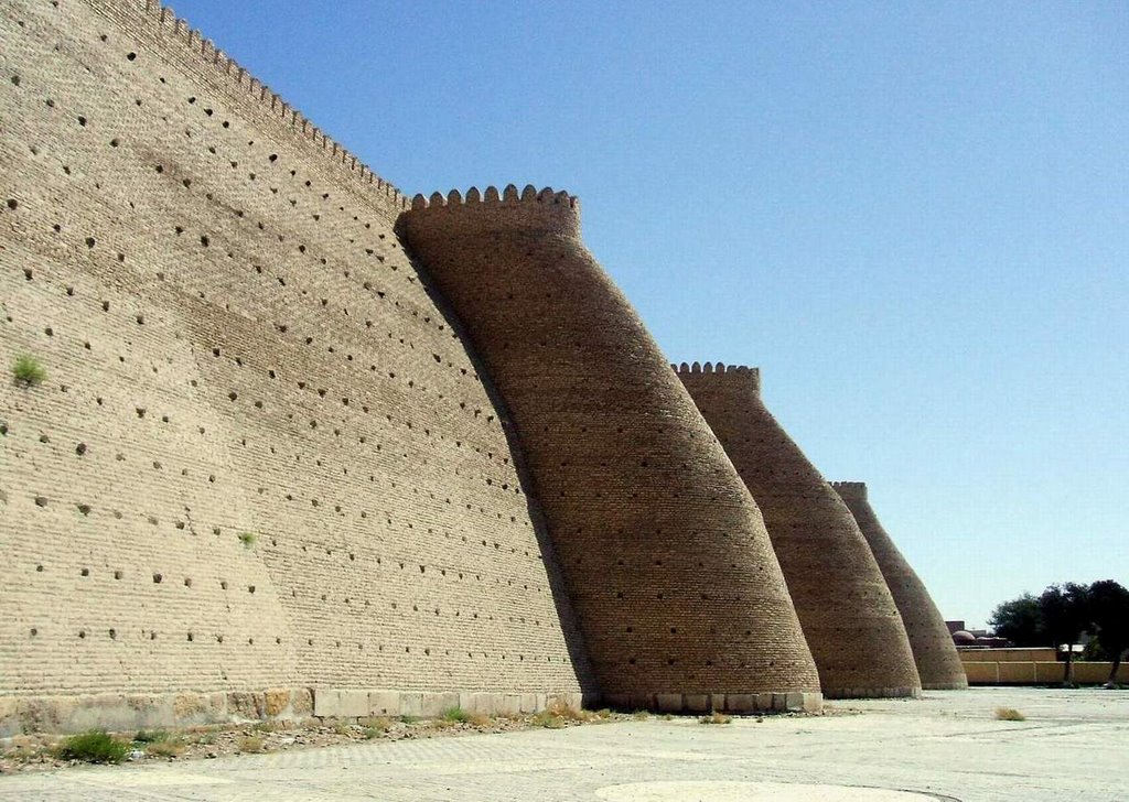 #40 Uzbekistan - Bukhara- Ark Citadel Walls