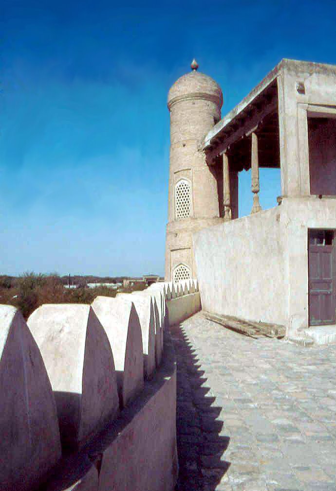 1985.04. - Buhara, Ark castle from 8-10th-century