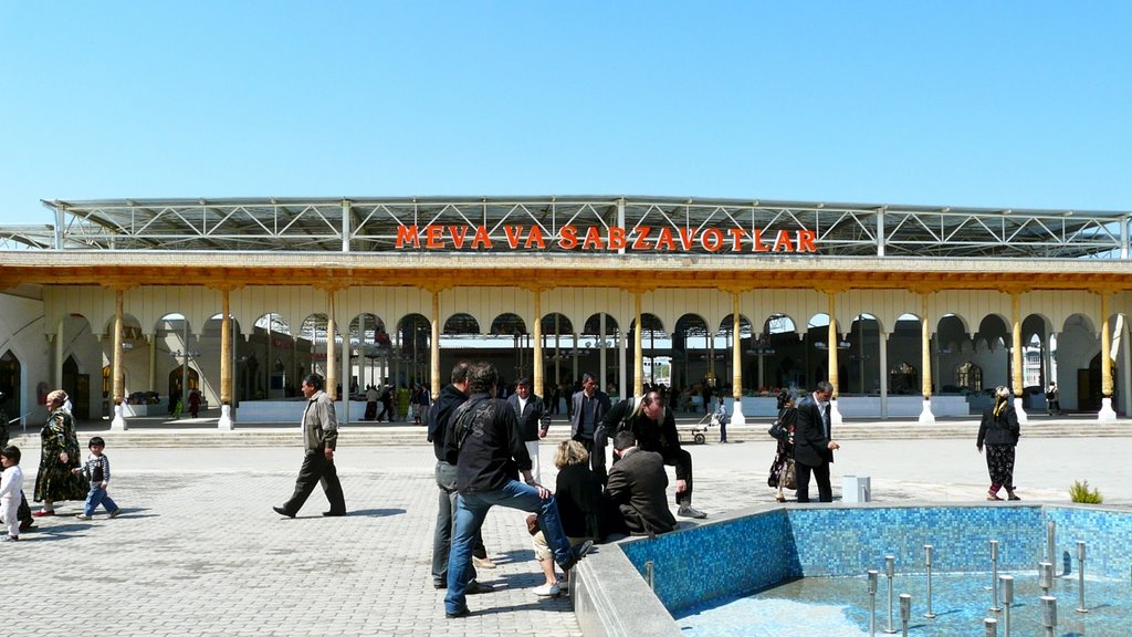 Boukhara : Marché principal modernisé