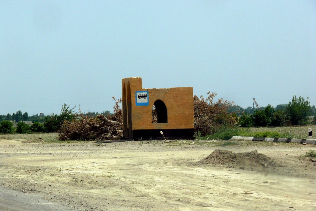 busstand near buchara
