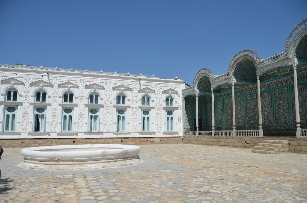 Ouzbébistan.Boukhara.Sittora i Mokhi Khossa,résidence dété des émirs.