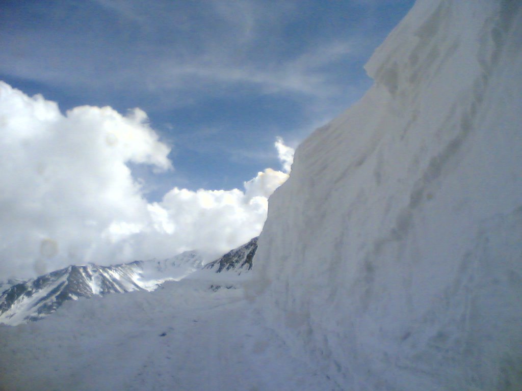 Pass Shahriston in the winter