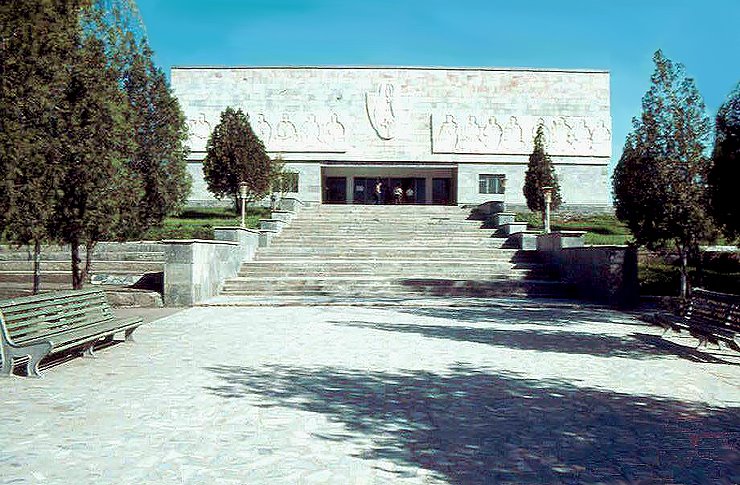1985.04. - Szamarkand, history muzeum
