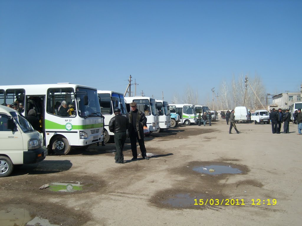Кунград, автовокзал.