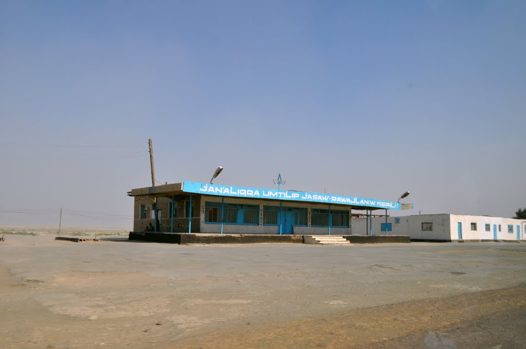 Muynak in Republic of Karakalpakstan, Uzbekistan.