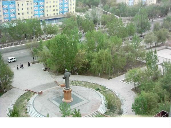 Mirza Ulugbek haykeli