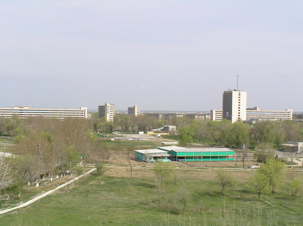 Вид с колеса обозрения