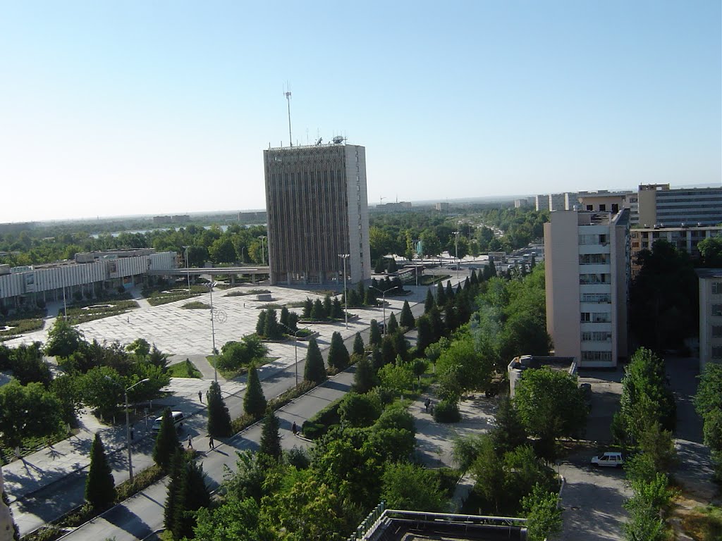 Хокимиат и гор.площадь.
