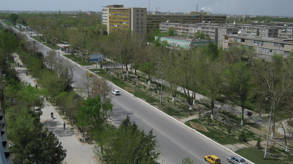 Вид с "базарной" 9-ти этажки