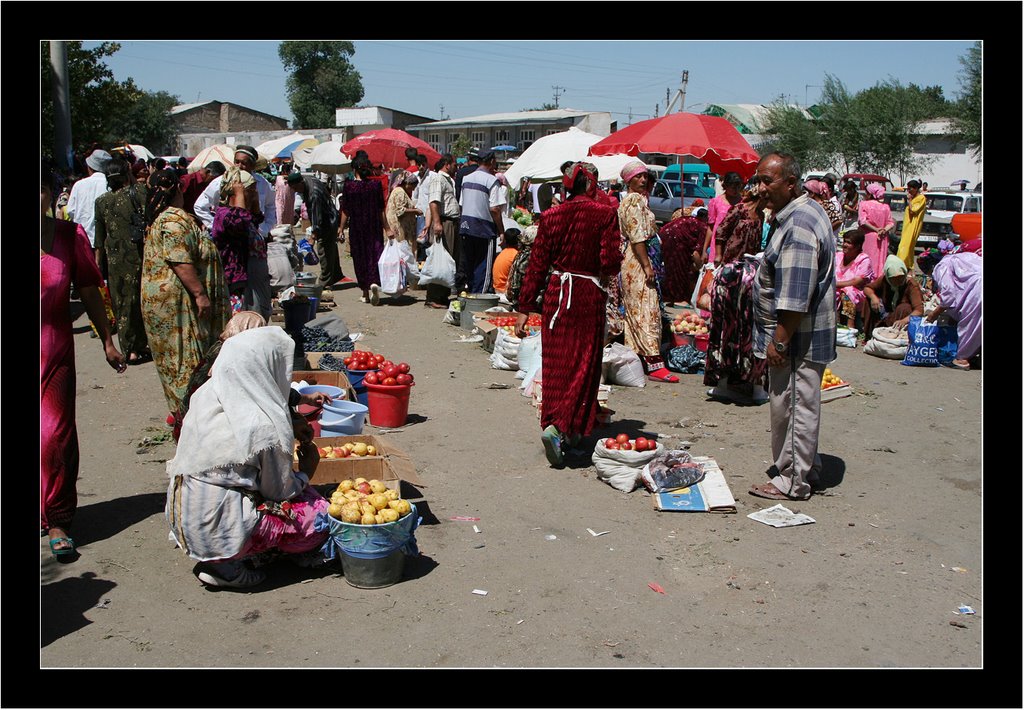 Common market in Samarkand - Uzbekistan