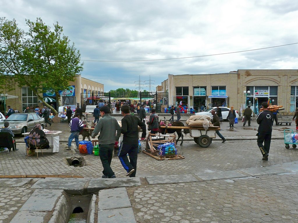 Samarcande : Le grand Bazar ou Chorsu