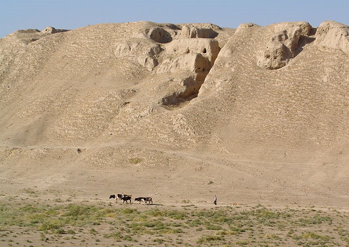 Ruins of Afrosiab - ancient Samarkand