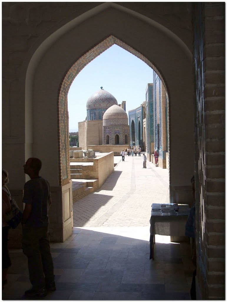 Samarkand-Shah-i-Zinda Necropolis -The middle group