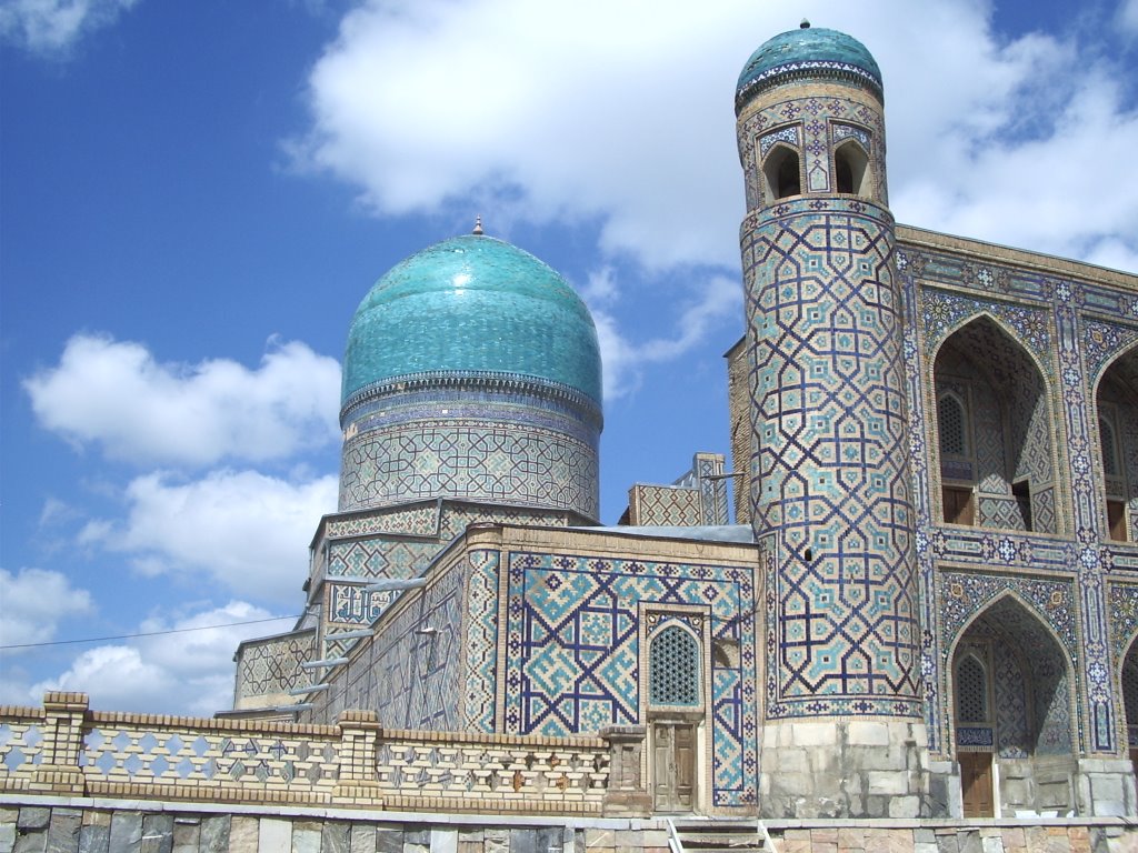 Samarqand - Medersa Oulougbeg  -   Uzbekistan