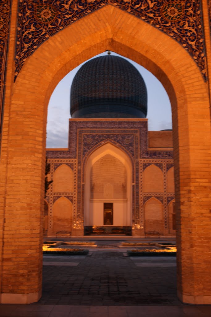 The Gūr-e Amīr mausoleum, Tamerlan.