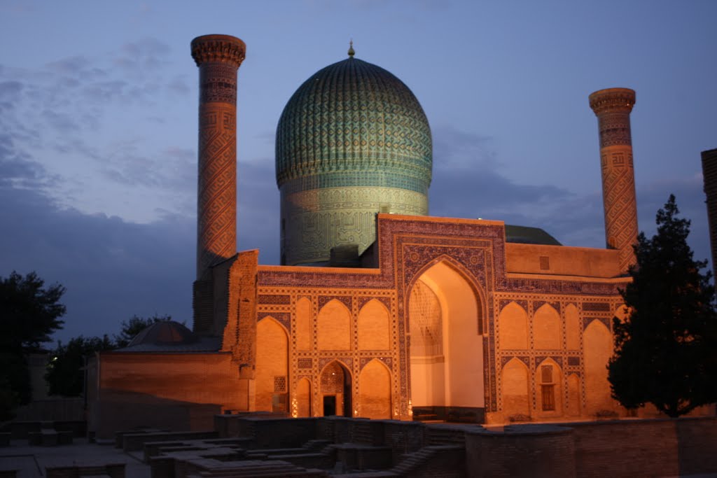 The Gūr-e Amīr mausoleum, Tamerlan.