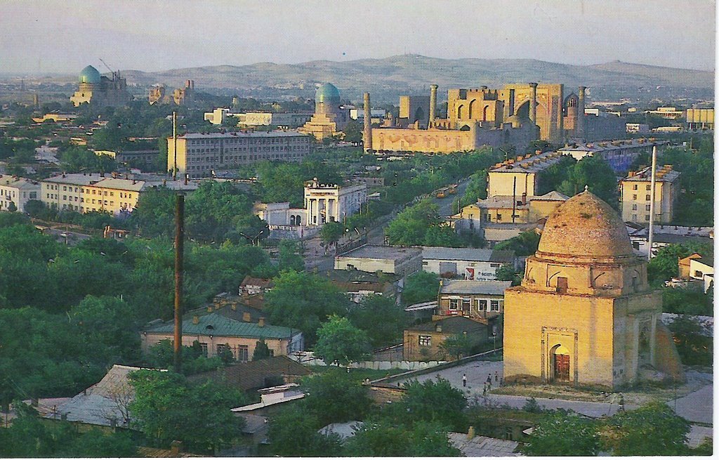 A panorama of the city, Samarkand